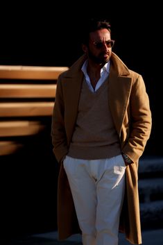 Overcoat Outfit, Winter Fashion For Men, Masculinity Quotes, Pitti Uomo Street Style, Quotes Empowering, Winter Fashion Trends, Gentleman Aesthetic, Great Outfits, Empowering Words