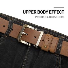 Enhance your outfit with our Luxury Strap Pin Buckle Belt. Made from premium leather, this belt exudes elegance and style. The pin buckle adds a touch of sophistication, making it a perfect accessory for formal or casual occasions. Elevate your fashion game now! ✨ Features: 🔥 High-Quality Split Leather: Crafted from genuine split leather for a luxurious look and long-lasting durability. 👔 Versatile Belt Width: 3.8cm width complements both formal and casual outfits, allowing you to express your Brown Belt Buckles For Workwear, Brown Leather Belt Buckle With Metal Pin, Business Leather Belt Buckles With Metal Pin, Leather Belt Buckles With Metal Pin For Business, Elegant Brown Belt For Everyday Use, Elegant Leather Belt With Metal Pin Buckle, Elegant Leather Belt With Belt Clip, Elegant Business Belt With Clip, Mens Luxury