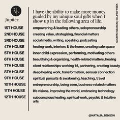 a poster with words describing the different types of people's lives and their jobs