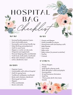 Downloadable Only No hard copy to be shippedYou will receive a link once purchased and can then print your checklistAs a mama of 3 under 3I feel very strongly that every soon to be mama deserves to be as prepared as possible for labor and deliveryThis beautiful checklist is a complete guide on what to actually pack inyour hospital bagAfter giving birth 3 timesI have perfected what you actually need so that you do not show up with a bunch of extra luggage that just gets in the wayThis allows you Bos Baby, Pregnancy Hospital Bag, Pack List, Baby Hospital Bag, Baby Delivery, Pregnancy Help, Bag Checklist, Hospital Bag Checklist