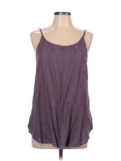 Pins and Needles Sleeveless Blouse Size: Large Tops - used. 100% VISCOSE | Pins and Needles Sleeveless Blouse: Purple Tops - Size Large Flowy Sleeveless Summer Blouse, Flowy Sleeveless Camisole For Summer, Flowy Sleeveless Camisole For The Beach, Summer Rayon Tank Top For Beach, Flowy Cami Tank Top For Vacation, Flowy Sleeveless Summer Tops, Sleeveless Rayon Blouse For Summer, Summer Beach Rayon Tank Top, Flowy Sleeveless Blouse Tank Top For The Beach