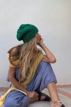 "Emerald Green beanie, Chunky hand knit Hat, vegan friendly,  A Little Chunkier than the Chunky! This yarn is amazingly versatile. It is cool in the summer and warm in the winter. Although these chunky hats are part of my winter collection, they can also be worn on a chilly summer evening for warmth and style.  this CHEERFUL Emerald  GREEN is vegan friendly, no wool content  This hat, knitted with Acrylic Yarn won't itch at all. Wear it in complete comfort and style - a perfect shade of green to match all four season accessories. Fits size 22\" - 23\"  Machine Washable. If you require a different size just put a message in the 'note to seller' at checkout or convo me. ;-) Made to order please allow approximately 3 days from order to dispatch, thank you." Chunky Hand Knit, Green Beanie, Brown Sweater Dress, Alpaca Poncho, Chunky Beanie, Chunky Hat, Green Hat, Hand Knit Hat, Summer Sweaters