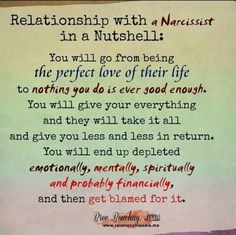 YUP! This began happening almost immediately with myself and Not-Tom. :-( Narcissistic People, This Is Your Life, E Mc2, Love Images