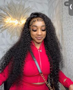 Wigs For Black Women Deep Wave, Deepwave Frontal Wig Middle Part, Curly Wig Dramatic Edges, Frontal Hairstyles Curly Hair, Loose Deep Wave Wig Side Part, Deep Wave Wig Styles Side Part, Hairstyles With Deep Wave Wig, Deep Wave Wig Styles With Bow, Free Part Deep Wave Wig