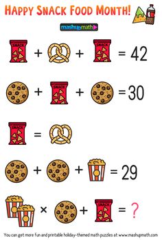 a printable worksheet for kids to learn how to count cookies and pretzels