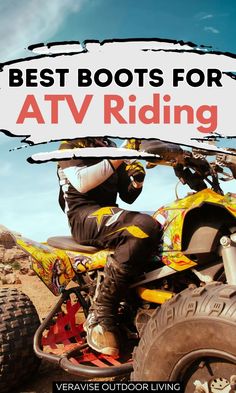 Best Boots For ATV Riding Lady Riders