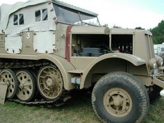 A restored Famo SdKfz 9 heavy 18 ton halftrack German Halftrack, Army Photos, Military Hardware, Army Truck, Bible History