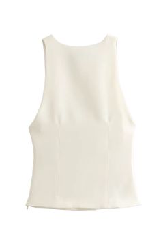 Goodnight Macaroon 'Dakota' V-neck Sleeveless Vest Sleeveless Elastic Slim Measurements XS - Bust 74cm, Length 55cm S - Bust 78cm, Length 56cm M - Bust 82cm, Length 57cm L - Bust 86cm, Length 58cm Machine cold and gentle cycle or hand wash cold Lay flat to dry Do not tumble dry Do not iron If you are unsure or need assistance selecting the proper size or color, please contact our Customer Services team and they'll be more than happy to help. Sleeveless Vest, Lay Flat, Hand Wash, Elastic, V Neck, Cream, Color