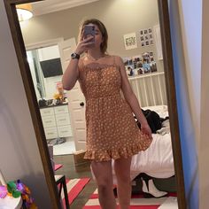 This Dress Is Under Uo For Views, But It Is From No Comment Ny/La. Nwt, Size Small. La Colors, Floral Sundress, Urban Outfitters Dress, Dresses Floral, Sundress, Urban Outfitters, Mini Dress, Womens Dresses, Floral