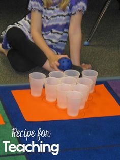 Recipe for Teaching - Ingredients for making learning fun and engaging! Subtraction Bowling, Bowling Activities, Math Night, Maths Games, French Teaching Resources, Kindergarten Skills