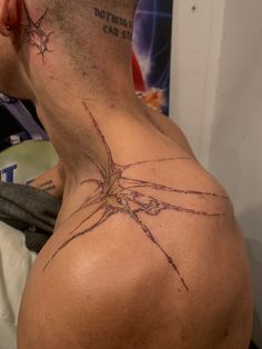 Cybersigil Mens Spine Tattoo Ideas Unique, Stomach Tats Men, Upper Body Tattoos Men, Male Spine Tattoos, Back Shoulder Tattoo Men, Men’s Back Tattoo, Torso Tattoo Men, Sternum Tattoo Men, Waist Tattoos Men