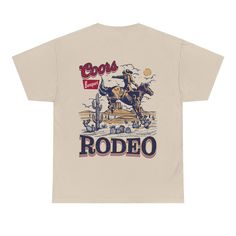 Coors Rodeo 90s Cowboy T-shirt - printwithsky Coors Rodeo, 90s Cowboy, Western Wardrobe, Rodeo Shirts, Rodeo Cowboy, The Wild West, Into The Wild, Vintage Inspired Design, Western Shirt