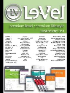 Thrive Le Vel 3 Steps, Le Vel Thrive Products, Senna Leaf