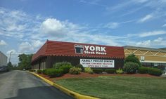 york steak house on the corner of an empty street