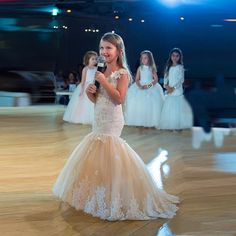 Flower Girl Dresses Mermaid, Pageant Dresses For Teens, Kids Pageant Dresses, Mermaid Girls, Flower Girls Dresses, Cheap Flower Girl Dresses, White Flower Girl Dresses, Wedding Dresses With Flowers