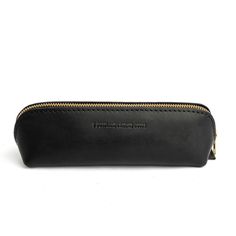 All Color: Black Black Leather Pouch For Daily Use, Classic Rectangular Everyday Pouch, Leather Rectangular Pencil Case For Travel, Rectangular Leather Pencil Case For Travel, Leather Pouch For Daily Use, Leather Travel Pencil Case Rectangular, Leather Rectangular Travel Pencil Case, Modern Leather Pouch For Everyday Use, Modern Leather Bag With Zipper Pouch