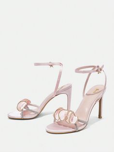 Women's Pink Fashionable High Heels, Perfect Match For Parties And Gatherings Vacation Shoes Summer Sale Pink         Women Shoes, size features are:Bust: ,Length: ,Sleeve Length: Classy Sandals, Vacation Shoes, Pink Collar, Shoes Summer, Pink Collars, Beautiful Shoes, Womens Heels, Summer Sale, Summer Shoes