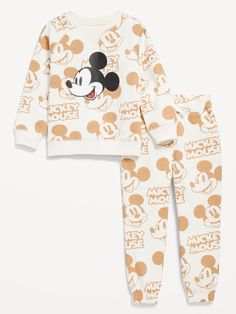 Disney© Unisex Graphic Sweatshirt and Sweatpants Set for Toddler | Old Navy Character Print Cotton Sweatshirt For Loungewear, Cotton Character Print Sweatshirt For Loungewear, Cotton Sweatshirt With Character Print For Loungewear, Casual Character Print Sweatshirt For Loungewear, Cartoon Print Sweatshirt For Loungewear, Cartoon Print Relaxed Fit Sweatshirt For Loungewear, Relaxed Fit Cartoon Print Sweatshirt For Loungewear, Casual Long Sleeve Sets With Character Print, Casual Long Sleeve Character Print Sets