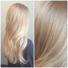 Love this girl and her hair! I used #redken's highlift blonde neutral with double 40 and ended up with a hot root so I went back and toned the roots down with #shadeseq 8n for about 10 min  so beigey gold and soft I love it @lolaf426 Blonde Bayalage, Hair Levels, Blonde Ombre Balayage, Flowing Hair, Balayage Blonde, Blonde Hair With Highlights, Hair Color And Cut, Long Hairstyles, Light Blonde