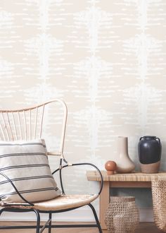 Neutral Abstract Boho Wallpaper / Wallpaper Peel and Stick Wallpaper Removable Wallpaper Home Decor Wall Art Wall Decor Room Decor - C740 Thick Wallpaper, Wallpaper Home Decor, Boho Wallpaper, Commercial Wallpaper, Wallpaper Peel And Stick, Wallpaper Removable, Wallpaper Panels, Room Wall Decor, Traditional Wallpaper