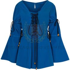 Womens Costumes, Red Coat, Women's Costumes, Long Sleeve Lace, Primary Colors, Long Sleeve Blouse, Lace Up, Ships, Lace