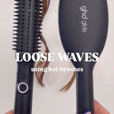 PRO HAIR HACKS, TIPS & TUTORIALS | Would you try any of these 🤔 I tried 3 new (and hard) ways to curl using a straightener/flat iron Using the ghd original styler... | Instagram Messy Beach Waves Tutorial, Undone Waves Tutorial, How To Create Loose Waves, Subtle Waves Hair Tutorial, Beach Wavy Hair Tutorial