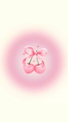 an abstract pink background with flowers and leaves