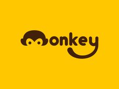 monkeyy logo on an orange background