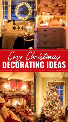 christmas decorating ideas that are easy to do in the living room and kitchen area