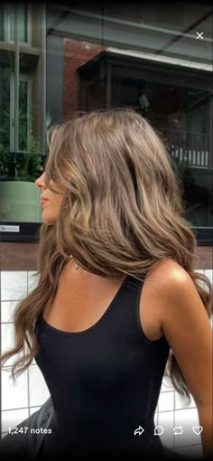 Brown Hair On Natural Blondes, Brown Hair In Summer, Light Brown Hair Tanned Skin, Buttery Brunette Hair, Neutral Brown Hair With Money Piece, Hair Colour Summer 2024, Light Brown Hair On Dark Hair, Shade 5 Brown Hair, Summer Brown Hair Highlights