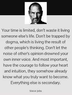 steve jobs quote about the past 35 years i have looked in the mirror every morning and asked