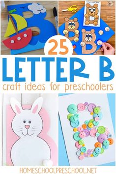 25 letter b crafts and activities for preschoolers to do with the kids at home