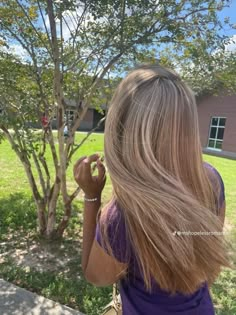 Blond Natural Hair, Light Ash Brown Hair Color, Hair Plugs, Air Style, Future Hairstyles, Aesthetic Baddies, Sunkissed Skin