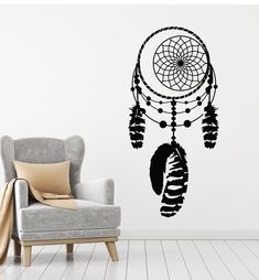 -Our wall decals are made of one of the best in industry vinyls - Oracal 651, which is perfect for INDOOR/OUTDOOR use and will last at least up to 5 years, this type of quality you won`t find in other shops.-Our handling time is only 24 hours or less, so you will get your decal in really short time.-We make our decals on demand, so your decal will be unique and special.-Wallstickers4you is our family business, we are proud to make great products and we care about our reputation-If you have any i Dream Catcher Bedroom, Decoration Stickers, Oracal 651, Bedroom Decoration, Dream Bedroom, Good Sleep, Vinyl Wall Decals, Vinyl Wall, Wall Decal