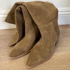 Reposhing This Item. Absolutely In Love With These Boots, But They Don’t Fit. These Are Not For A Wide Foot Or Wide Calf. Questions? Leave A Comment Below! Suede Boots Knee High, Wide Calf, Vince Camuto Shoes, Mid Calf Boots, Suede Boots, Vince Camuto, Knee High, In Love, Outfit Ideas