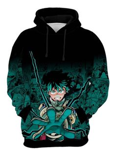 Moletom Boku No Hero Midorya Izuku Deku Casaco Anime Ref0138 Inspired Outfits, Demon Slayer, Outfit Inspirations, Anime, Quick Saves