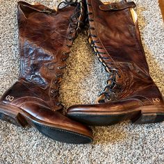 New Without Tags Cobbler Series Bet Stu Boots. Bought From Store But Never Worn. Woman Bedding, Bed Stu, Cobbler, Lace Up Boots, Shoe Laces, Size 7, Lace Up, Women Shoes, Boots