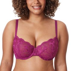 #ad Top Seller for Women's Balconette Bra Plus Size Lace Underwire Unlined Push Up Bras, Fashion Bra Bra Plus Size, Fashion Bra, Comfortable Bra, Sleep Bra, Plus Size Lace, Lace Underwire, Comfortable Bras, Balconette Bra, Top Seller