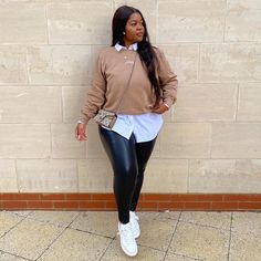 Curvy Winter Outfits, Curvy Casual Outfits, Plus Size Winter Outfits, Plus Size Baddie Outfits, Look Legging, Stylish Work Attire, Business Casual Outfits For Work, Mode Casual, Looks Street Style