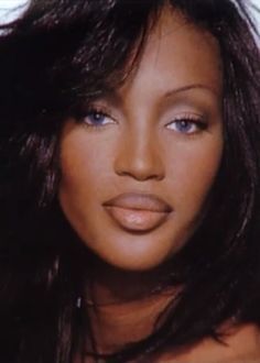 90s Makeup Trends, Looks Black, Editorial Makeup, Naomi Campbell