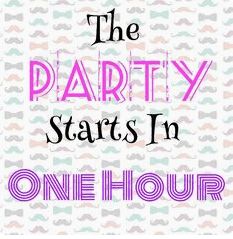 the party starts in one hour