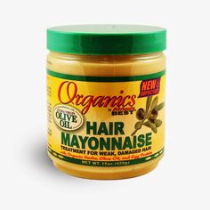 9 Months Post BC: July - Fav Products For My Natual Hair Mayonnaise For Hair, Hair Mayonnaise, Protein Hair Mask, Cabello Afro Natural, Stop Hair Breakage, Hair Repair Treatments, Olive Oil Hair, Natural Hair Routine, Hair Care Growth