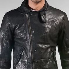 Diesel Men’s Black Leather Jacket ‘Hq 937’ Very Soft Leather & Very Fitted Sheepskin (Very Soft) Leather Moto Jacket Retail $980 Designer Biker Jacket With Zip Fly For Winter, Designer Biker Jacket For Business In Winter, Diesel Shorts, Diesel Brand, Diesel Jacket, Black Leather Moto Jacket, Zip Coat, Y2k Men, Faux Leather Biker Jacket