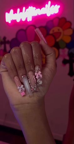 Long Nail Inspo Baddie Summer, Med Long Acrylic Nails, Hype Beast Nails, Acuity Booking Site, Using Canva, Simple Acrylic Nails