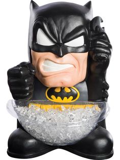 14.5-inch Batman Candy Bowl - costumes.com Batman 1989, Hand Candy, Bowl Holder, Batman Returns, I Am Batman, Michael Keaton, Mystery Minis, Candy Bowl, Trick Or Treater