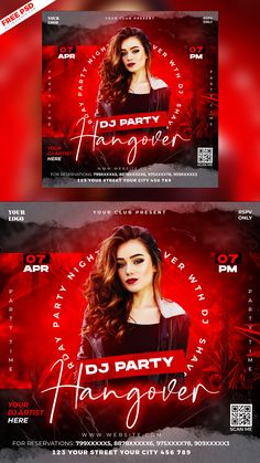 DJ Party Night Club Social Media Post Free Psd Club Social Media, Party Night Club, Concert Festival, Background Hd