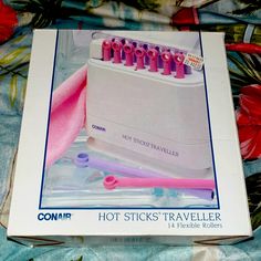 New In Box Vintage 1988 Hair Tools, Pink Purple, Womens Hairstyles, Tools, Purple, Hair, Pink, Travel, Women Shopping