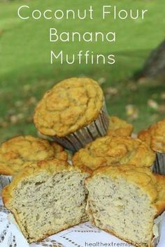 some muffins that are sitting on a table