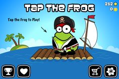 the frog is reading a book while wearing a pirate hat and sitting on a raft