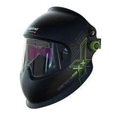 a helmet with goggles on it is shown